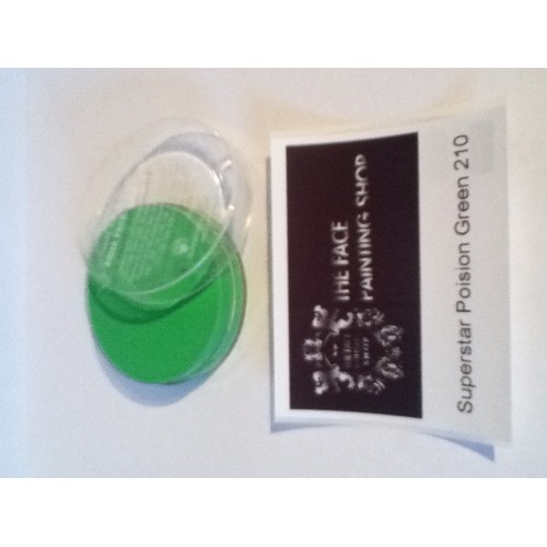 Superstar Face Paint 16g 210 Poison Green (16g 210 Poison Green)